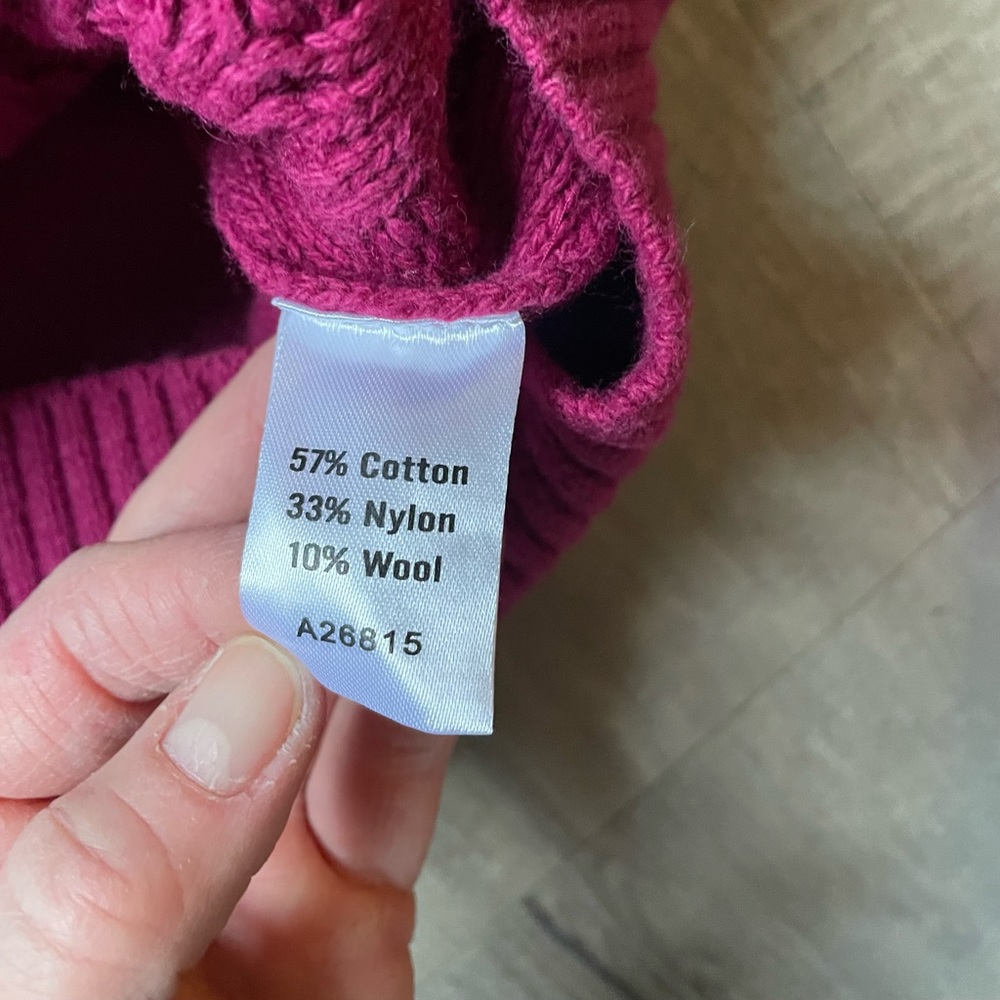 Pink Cable knit sweater - Picture 4 of 5